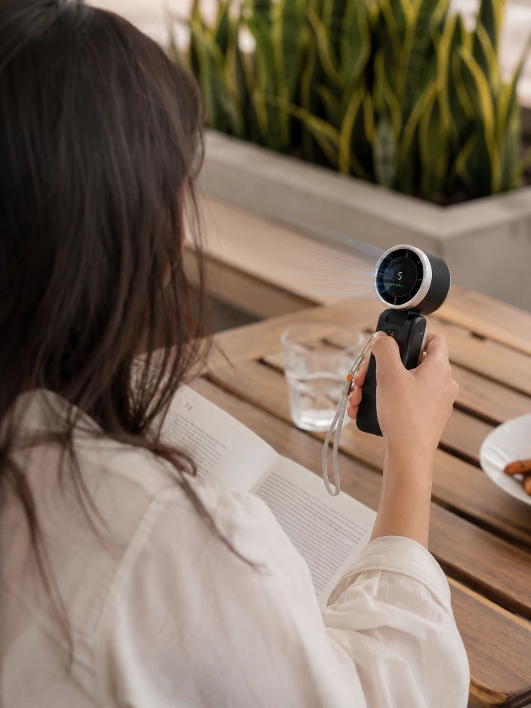 Zenvora TurboFlow Handheld Fan